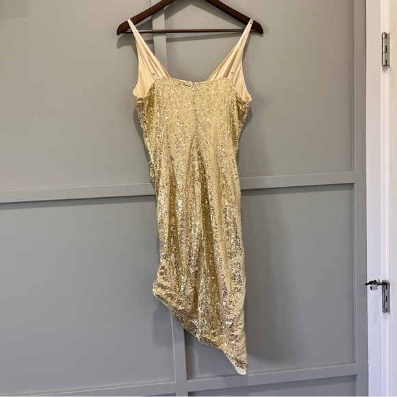 GRACE KARIN Sequin Dresses Spaghetti Strap Cocktail Party Bodycon - Picture 10 of 12